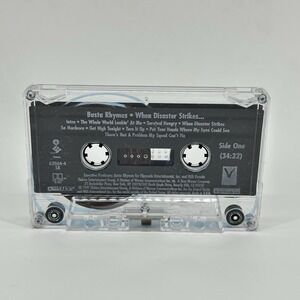 Busta Rhymes When Disaster Strikes Cassette Tape East Coast Rap 1997 Elektra